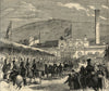 Prince of Wales (later Edward VII) visit to Halifax: The arrival. Yorkshire 1863