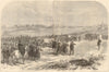 Franco-Prussian War: Surrender of Metz: Marshal Bazaine's army as PoWs 1870