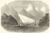Swedish expedition at Green Harbour, Spitsbergen. Norway Grønfjorden 1872