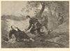 One touch of nature makes the whole World kin. E. Crofts Farming 1874 print