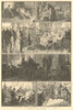 A tale in four stories. Society. Idleness Extravagance Distress Waste 1881