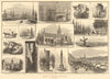 Sketches of Yarmouth & its neighbourhood. Drawn by S. Read. Norfolk 1882 print