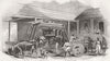 BRAZIL. Slavery in Brazil. Brazilian Sugar Mill 1845 old antique print picture