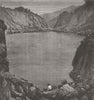WEST INDIES. Boiling Lake of Dominica  1865 old antique vintage print picture