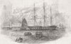 SHIPS. Boarding. Air-of Noble Race-Welsh 1846 old antique print picture