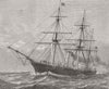 SHIPS. H M S Cormorant 1878 old antique vintage print picture