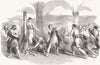 SCOTLAND. New tragedy of Timoleon Adelphi theatre, Edinburgh 1852 old print