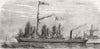 SHIPS. Screw steamer for the Conveyance of plants 1860 old antique print