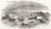 SPAIN. Wreck of The Great Liverpool off Cape Finisterre, 24th February 1846