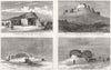 RUSSIAN EXPEDITION KHIVA. Tsteshes;Tlesches,Temir;Dschilangatsch;Tschulack 1873
