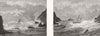CORNWALL.Gales wreck coast.Mawgan Porth,Newquay;lifeboat Doom bar,Padstow 1874