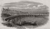River Lune Viaduct Lancaster North-Western Railway branch Poulton-Le-Sands 1849