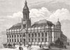 YORKS. Technical school, Bradford, Prince of Wales 1882 old antique print