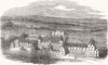 SURREY. South Metropolitan Industrial School, Sutton 1854 old antique print