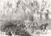 LONDON. The Procession in Fleet-Street 1897 old antique vintage print picture