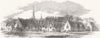 KENT. New Parochial Schools, Deptford 1856 old antique vintage print picture