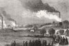 BLANTYRE. High colliery explosion. pits 1877 old antique vintage print picture
