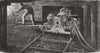 ENGINEERING. Hydraulic coal-cutting machine 1867 old antique print picture