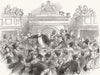 IRELAND. Kilkenny. Sgt Shee addressing electors 1857 old antique print picture