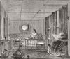 FAMILY. Saloon cabin, Great Eastern 1859 old antique vintage print picture