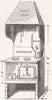 FRANCE. Mulhouse workman's cooking-stove 1867 old antique print picture