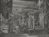 MADRID. The Armoury 1882 old antique vintage print picture