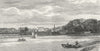 BRENTFORD. Brentford, from the river 1888 old antique vintage print picture