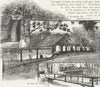 HOUNSLOW. The Powder Mills. Pellet House; Gunpowder mill 1888 old print