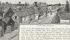 HOUNSLOW. High Street, Hounslow 1888 old antique vintage print picture
