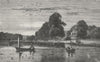 TWICKENHAM . Marble Hill 1888 old antique vintage print picture