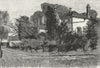 CHISLEHURST. Scadbury 1888 old antique vintage print picture