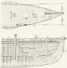 BOAT PLAN. Foredeck Fittings, Bowsprit, Rigging 1891 old antique print picture