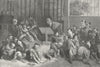 JAPAN. Japanese School 1880 old antique vintage print picture