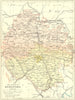 HEREFORD. Philip 1898 old antique vintage map plan chart