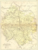 HEREFORD. Philip 1873 old antique vintage map plan chart