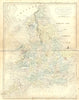 ENGLAND WALES. Butler Hall 1850 old antique vintage map plan chart