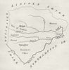RUTLAND. Rutlandshire. AIKIN. (5th Edition) 1803 old antique map plan chart