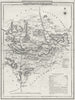RUTLAND. Rutlandshire. Dugdale Cole Roper c1840 old antique map plan chart