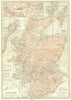SCOTLAND.  1903 old antique vintage map plan chart
