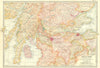 SCOTLAND. Central part 1903 old antique vintage map plan chart