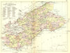 SCOTLAND. Fife & Kinross. Philip.  1891 old antique vintage map plan chart