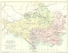 DORSET. Philip 1890 old antique vintage map plan chart