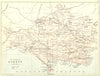 DORSET. Philip 1876 old antique vintage map plan chart