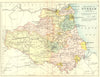 DURHAM. Philip 1898 old antique vintage map plan chart