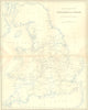 ENGLAND WALES. Inland Navigation. Virtue canals 1870 old antique map chart