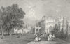 CHESHIRE. Eaton Hall. Allom, Children 1836 old antique vintage print picture