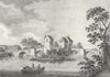 BEDS. Bedford bridge. Grose 1783 old antique vintage print picture