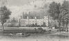 ETON. College, Berkshire, Thames. DUGDALE. Windsor c1840 old antique print