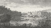 DERBYS. Matlock Bath in Derbyshire. Goadby 1787 old antique print picture