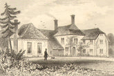 SELBORN. Birthplace of Rev Gilbert White. Hampshire. DUGDALE 1835 old print
